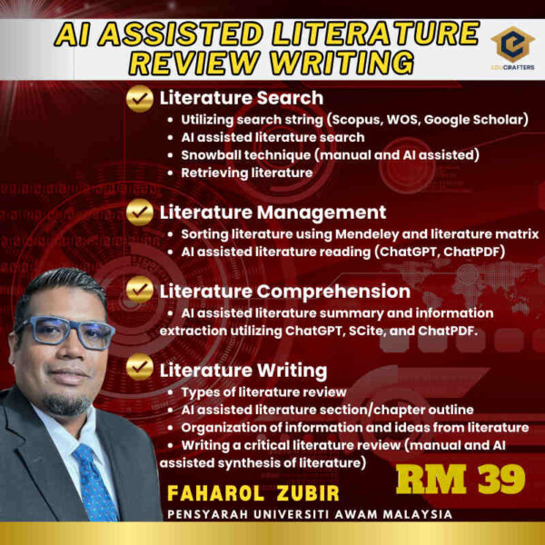 AI Assisted Literature Review Writing Webinar (Recording) - Image 2
