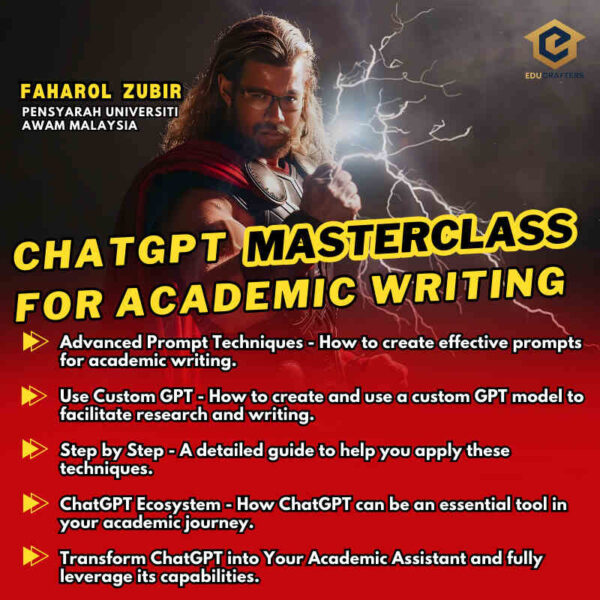 ChatGPT Masterclass For Academic Writing Webinar (Recording) - Image 2