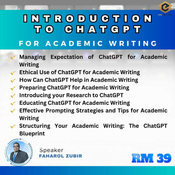 Introduction To ChatGPT For Academic Writing Webinar (Recording) - Image 2