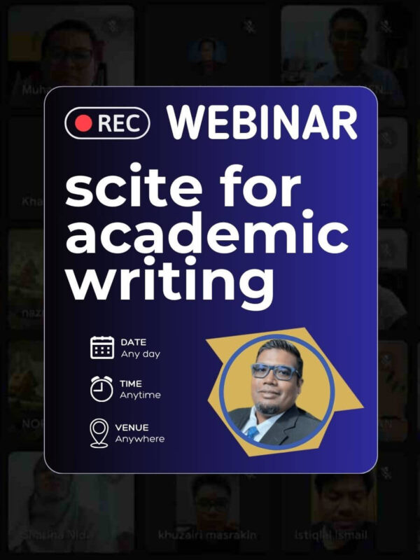 Scite For Academic Writing Webinar (Recording)